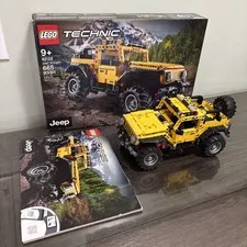 LEGO Technic Jeep Wrangler Rubicon 42122 Complete W/Box & Manual