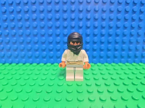 LEGO Cairo Thug Minifigure 7195 iaj038 Indiana Jones CMF Lot Rare Retired HTF 