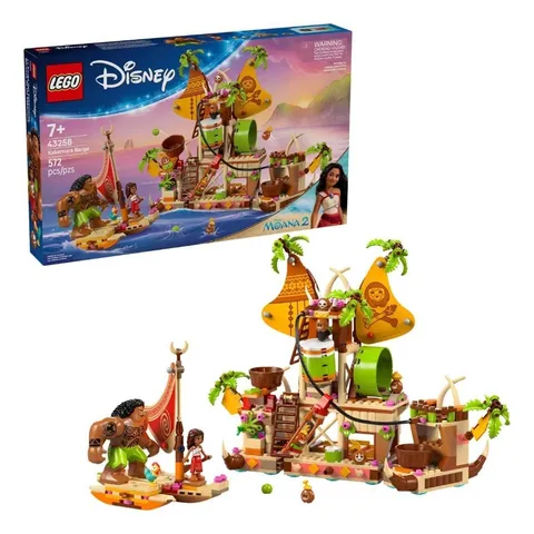 LEGO Disney Moana 43258 Kakamora Barge Building Toy Set New Sealed