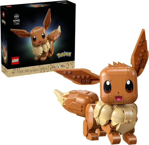 LEGO Pokémon Eevee - Collectible Building Set - 72151