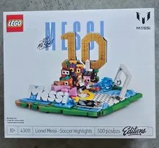 LEGO: Editions [Lionel Messi – Soccer Highlights #43011] New sealed.  