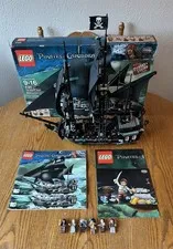 COMPLETE LEGO Pirates of the Caribbean 4184 The Black Pearl