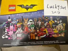 LEGO The Batman Movie 71017 Complete Sealed Display Box of 60 Minifigures New