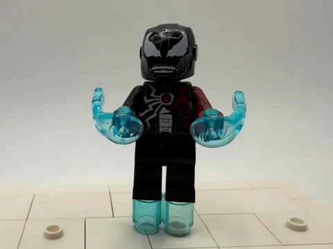 LEGO Iron Venom minifigure Marvel Spider Man Superhero 76163 sh0633 NEW