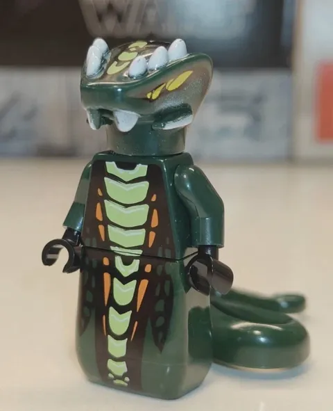 NEW Ninjago Serpentine General Acidicus Custom Lego Minifigure 9450