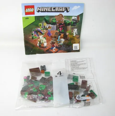 LEGO Minecraft Dungeons Jungle Abomination PARTS 21176-Sealed Bag 4 HEAD ARM