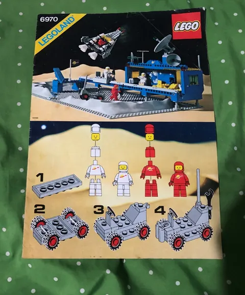 lego 6970 manual instructions only good condition