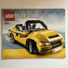 LEGO Creator Set 5767 Cool Cruiser Manual Booklet No Notable Damage