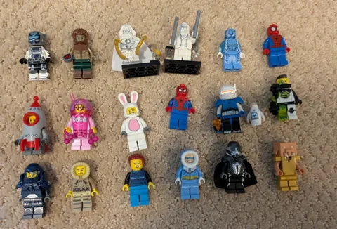 LEGO Minifigure Lot Marvel DC CMF Series Rocket Boy Moon Knight Captain Cold 18