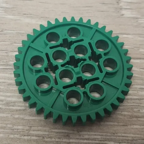 Lego 3649 34432 Green Technic Gear 40 Tooth Z40 Replacement Part Piece