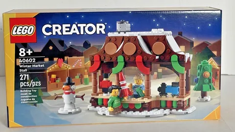 Lego 40602 Winter Market Stall Limited Edition  271 Pieces New Sealed Box