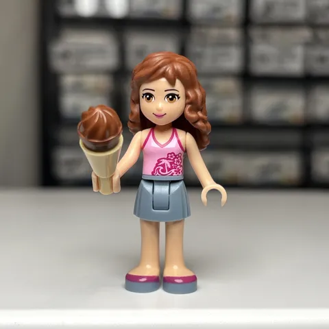Lego Friends Olivia Frnd0079 41030 Ice Cream Bike frnd079 Minifigure Mini Doll