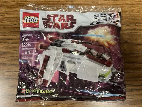 Lego Star Wars Republic Gunship 94 pcs Set # 20010 BrickMaster - New Sealed