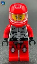 LEGO Billy Starbeam minifigure Galaxy Squad Red Spaceman 70708 70702 gs005