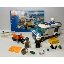 Lego City Police Prisoner Transport #7286 - missing 3 stickers