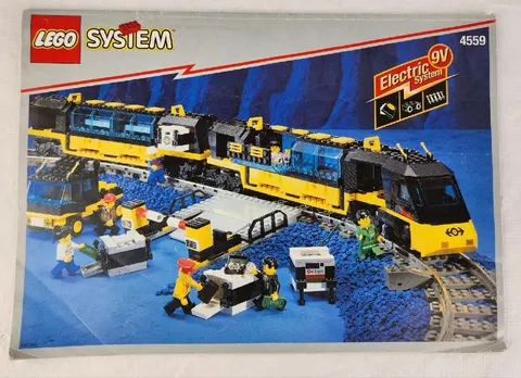 Original LEGO 4559 Cargo Railway Instruction Manual