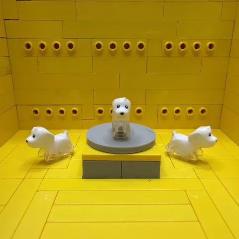 New LEGO Animal - Ghost Dog - Hidden Side Spencer quantity 3 dogs