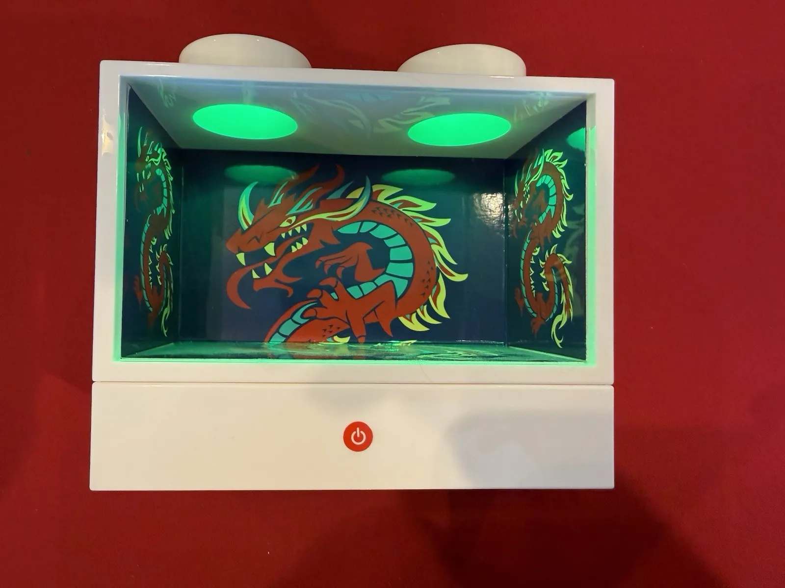 Rare Discontinued LEGO Dimensions LED Lite – Display Case for Minifigures
