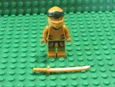 Lego Ninjago Lloyd Gold Ninja Minifig Legacy njo0499 Golden Dragon 70666 M24