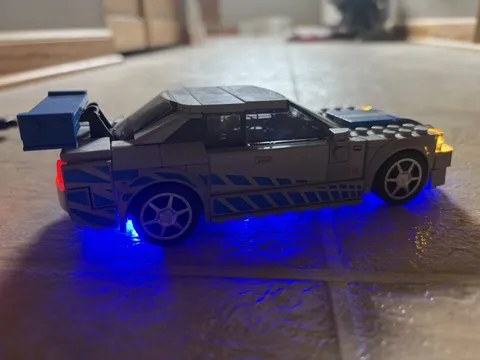 LEGO SPEED CHAMPIONS: 2 Fast 2 Furious Nissan Skyline Gt-R (R34) (76917) LED Lit