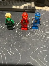 lego figures Jay- njo0258 Lloyd- njo0241 Kai-njo0265