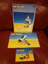 3 - Vintage LEGO System Space Simulation 6455 Instruction Guide MANUAL ONLY