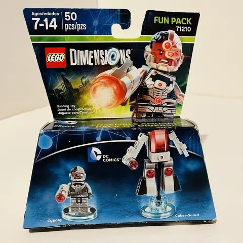 Lego Dimensions Fun Pack 71210 DC Comics Cyborg Cyber-Guard New Factory Sealed