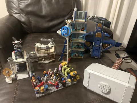 LEGO Marvel Avengers Minifigure Bulk Lot Iron Man Thor Cap Spider-Man Widow