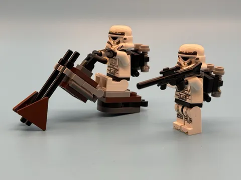 LEGO Star Wars Sandtrooper Desert Speeder from Droid Escape Set 9490 