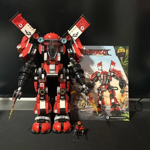 LEGO Ninjago Movie 70615 Fire Mech - Mech Is Complete, Includes Kai Mini-fig