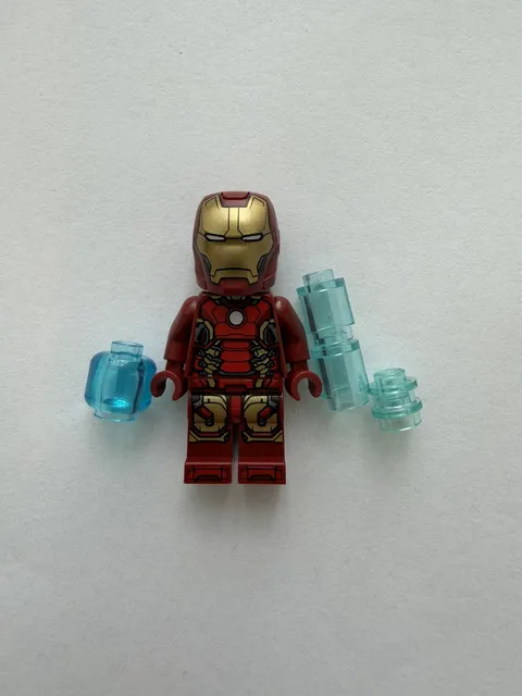 Lego Iron Man Mark 43 Minifigure sh0974 76315 Avengers Age of Ultron Marvel 