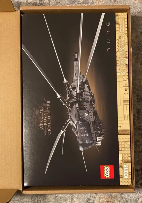 LEGO Icons Dune Atreides Royal Ornithopter 10327 Collectible Dune -SEALED BOX 