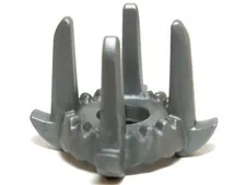 Minifigure, Headgear Crown with 4 Tall Spikes - New LEGO