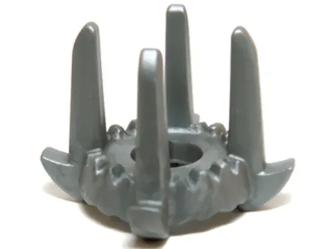 Minifigure, Headgear Crown with 4 Tall Spikes - New LEGO