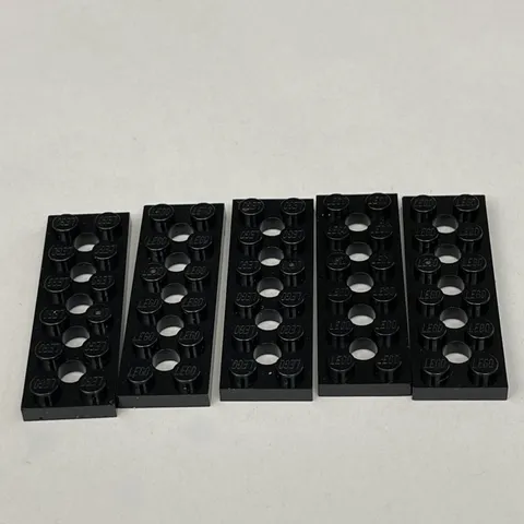 Lego 32001 Black Replacement Parts Pieces Lot of 5