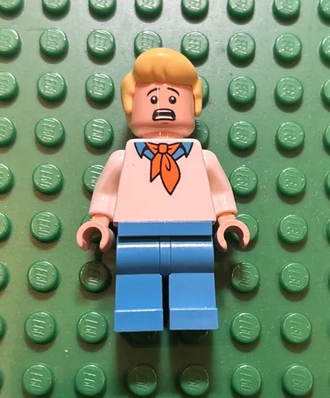 Lego Fred Jones Minifigure scd008 Scooby-Doo Mystery Machine 75902