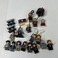 Lego Harry Potter Minifigure Lot - Hermoine, Draco, Ron, Lupkin, Ginny MORE
