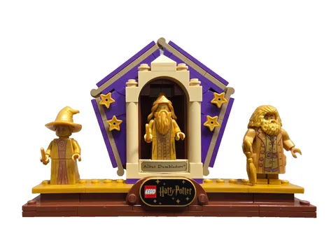 LEGO Harry Potter 20th Anniversary Gold Minifigures x 3 (New, Unused)