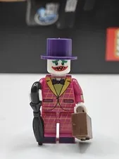 NEW DC Comics Gentleman Joker (Plaid Suit) Custom Lego Minifigure Batman Series