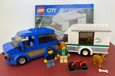 ☆ Lego ☆ City : Van & Caravan Set #60117 - Retired