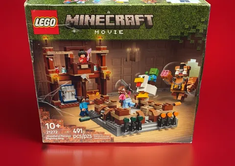LEGO Minecraft 21272 Woodland Mansion Fighting Ring Movie Set NEW 491pc