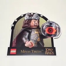 LEGO Minas Tirith King Aragorn LoTR Exclusive Launch Event Sticker 2026