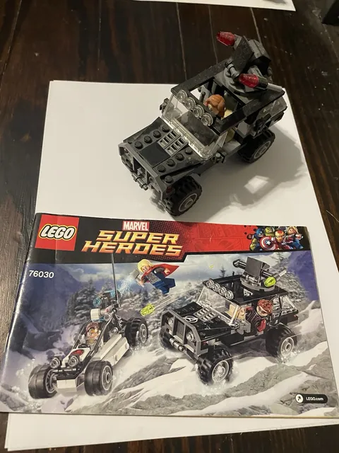 LEGO 76030 Avengers Hydra Showdown Marvel Super Heroes 220pc No Box