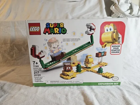 LEGO 71365 Super Mario Piranha Plant Power Slide Expansion - New In Box