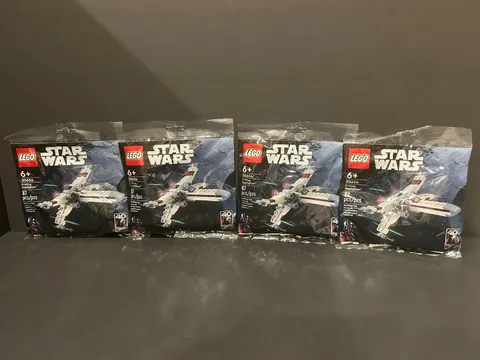 NEW Lot of 4 LEGO polybag Sets Star Wars 30654 REBEL X-WING!