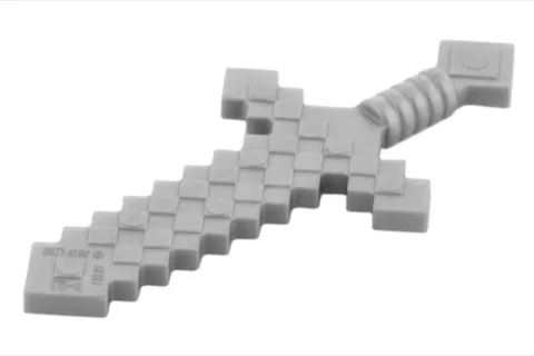 LEGO MINIFIGURE WEAPON MINECRAFT SWORD (1 PCS) CHOOSE YOUR COLOR 18787!!