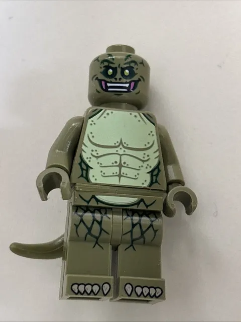 Lego Lizard Minifigure #sh0938 Set #76280 Spider-Man vs. Sandman