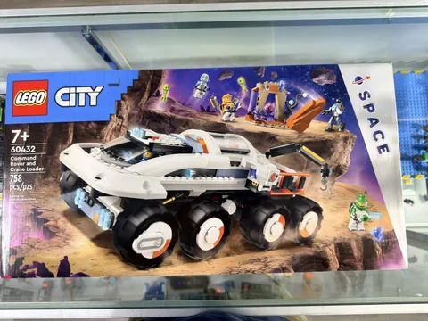LEGO CITY Space Command Rover & Crane Loader (60432) NEW & SEALED – 758 Pieces 