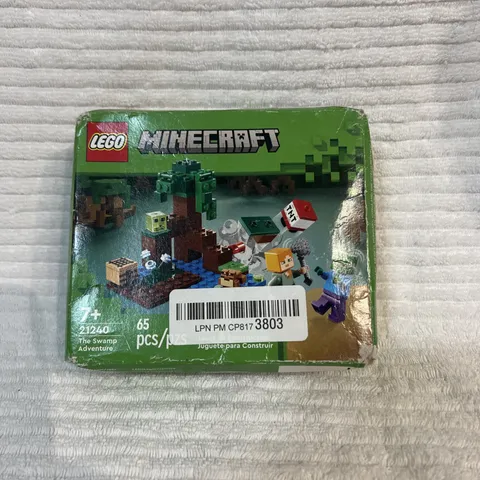 LEGO Minecraft: The Swamp Adventure (21240) 65 Pieces - Brand New! Great Gift