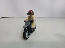 Lego Indiana Jones, German Soldier & Motorcycle From - 7620